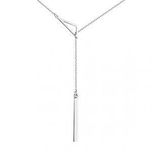 Colier argint model geometric DiAmanti Z1497N-DIA (Argint 925‰ 2 g.)